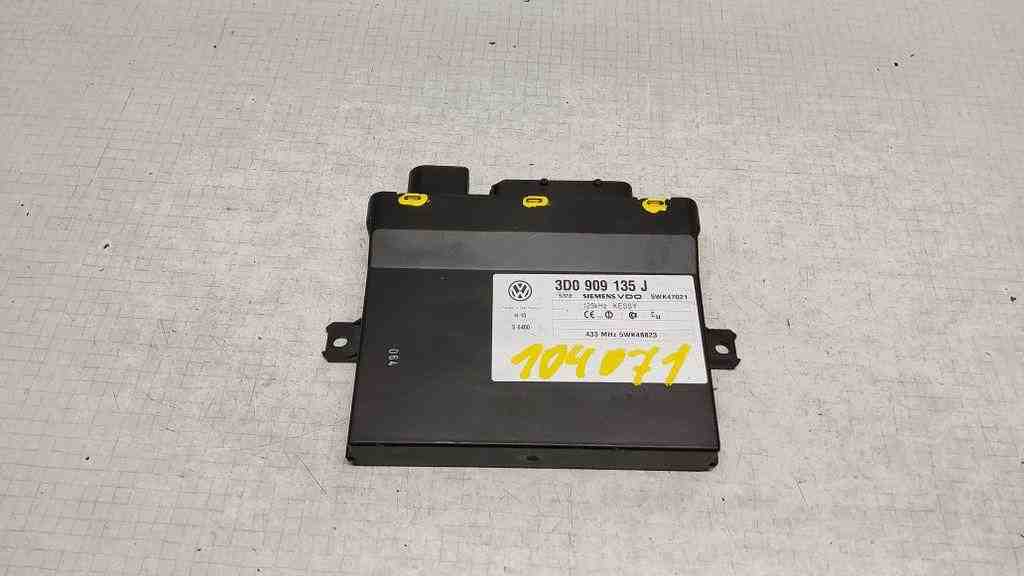 VOLKSWAGEN Touareg 1 generation (2002-2010) Comfort Control Unit 3D0909135J,5WK48823,5WK47021 32564164