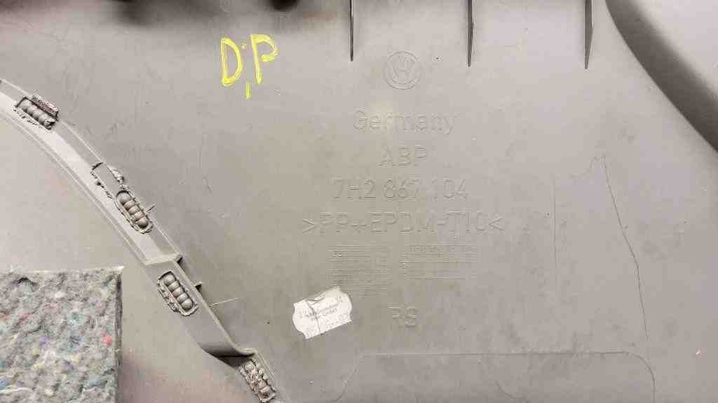 VOLKSWAGEN Transporter T5 (2003-2015) Front Right Door Panel 7H2867104,7H0837616,7H086180C,7H2867104E 32568070