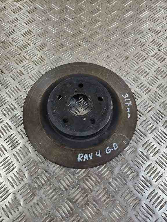 TOYOTA RAV4 5 generation (XA50) (2018-2024) Rear Left Brake Disc 32420158