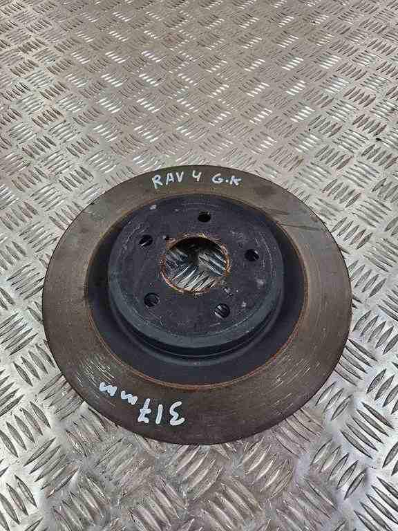 TOYOTA RAV4 5 generation (XA50) (2018-2024) Rear Left Brake Disc 32420161