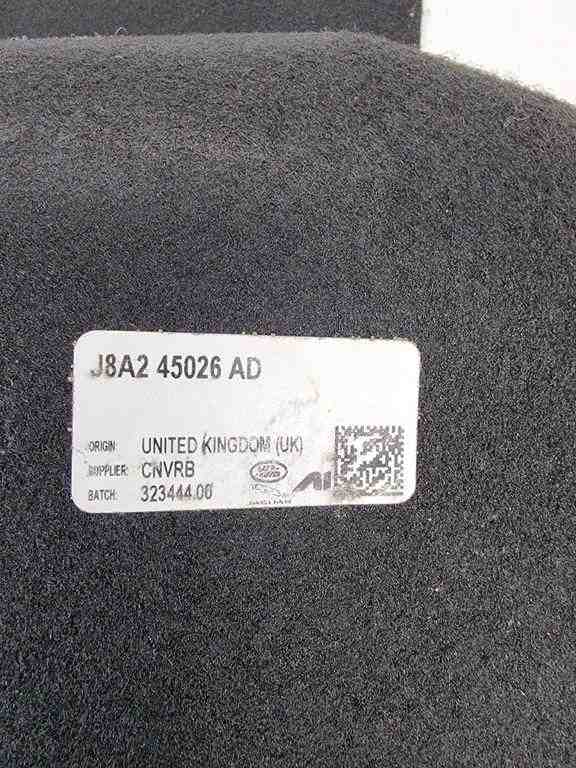 LAND ROVER Range Rover Velar 1 generation (2017-2024) Trunk Boot Carpet J8A245026AD 32420325