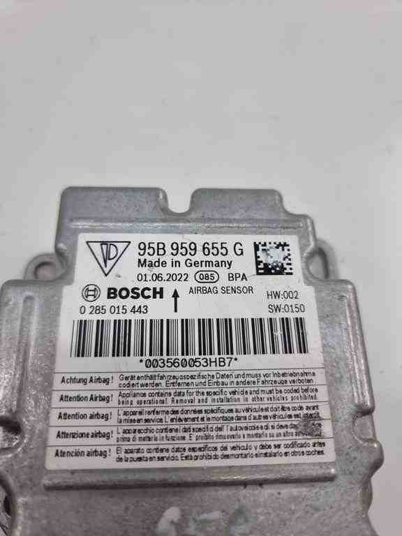 PORSCHE Macan 1 generation (2013-2023) SRS vadības bloks 95b959655g 32443895