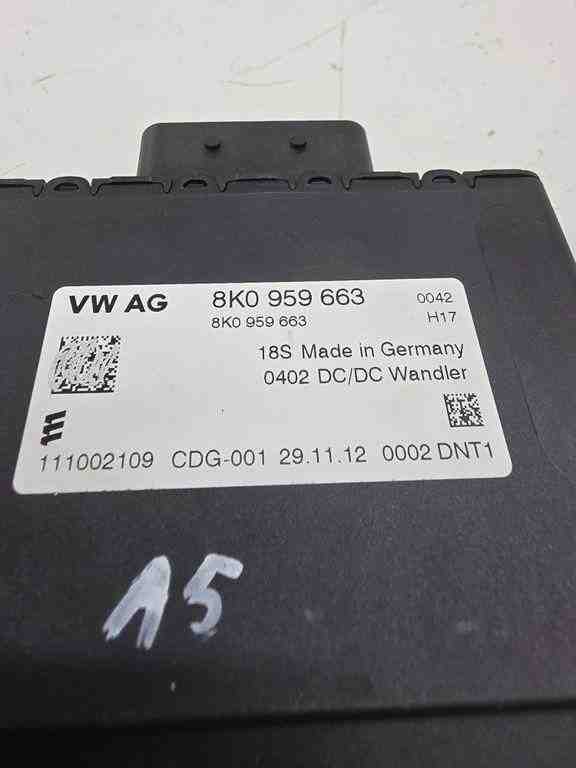 AUDI A5 8T (2007-2016) Rear Left Door Window Molding 8K0959663 32444662