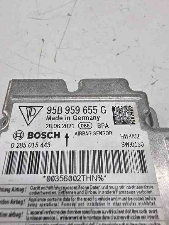 PORSCHE Macan 1 generation (2013-2023) SRS Control Unit 95B959655G 32444786