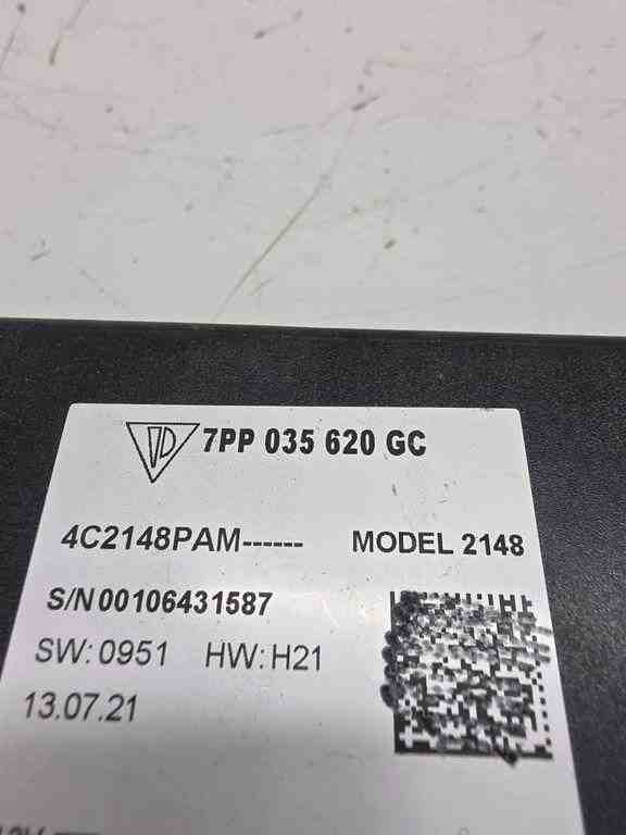 PORSCHE Macan 1 generation (2013-2023) Navigation Control Unit 7PP035620GC 32444797