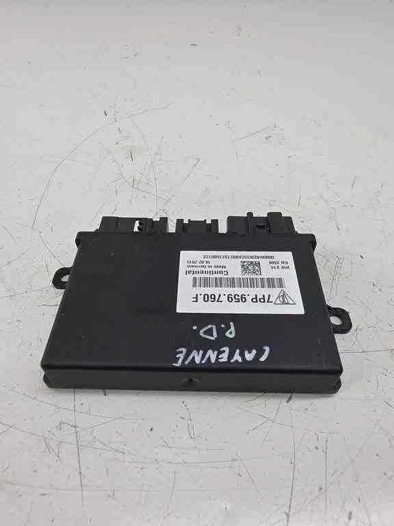 PORSCHE Cayenne 3 generation (2017-2023) Front Right Seat Control Unit 7PP959760F 32445383